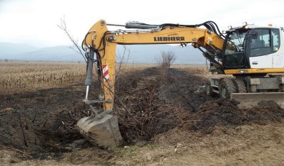 Cleaning of drainage canal in vicinity of the village of Bistrica/Bistricë - Municipality of Bitola/Manastir